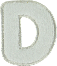 Load image into Gallery viewer, COCONUT TERRY LETTER PATCHES