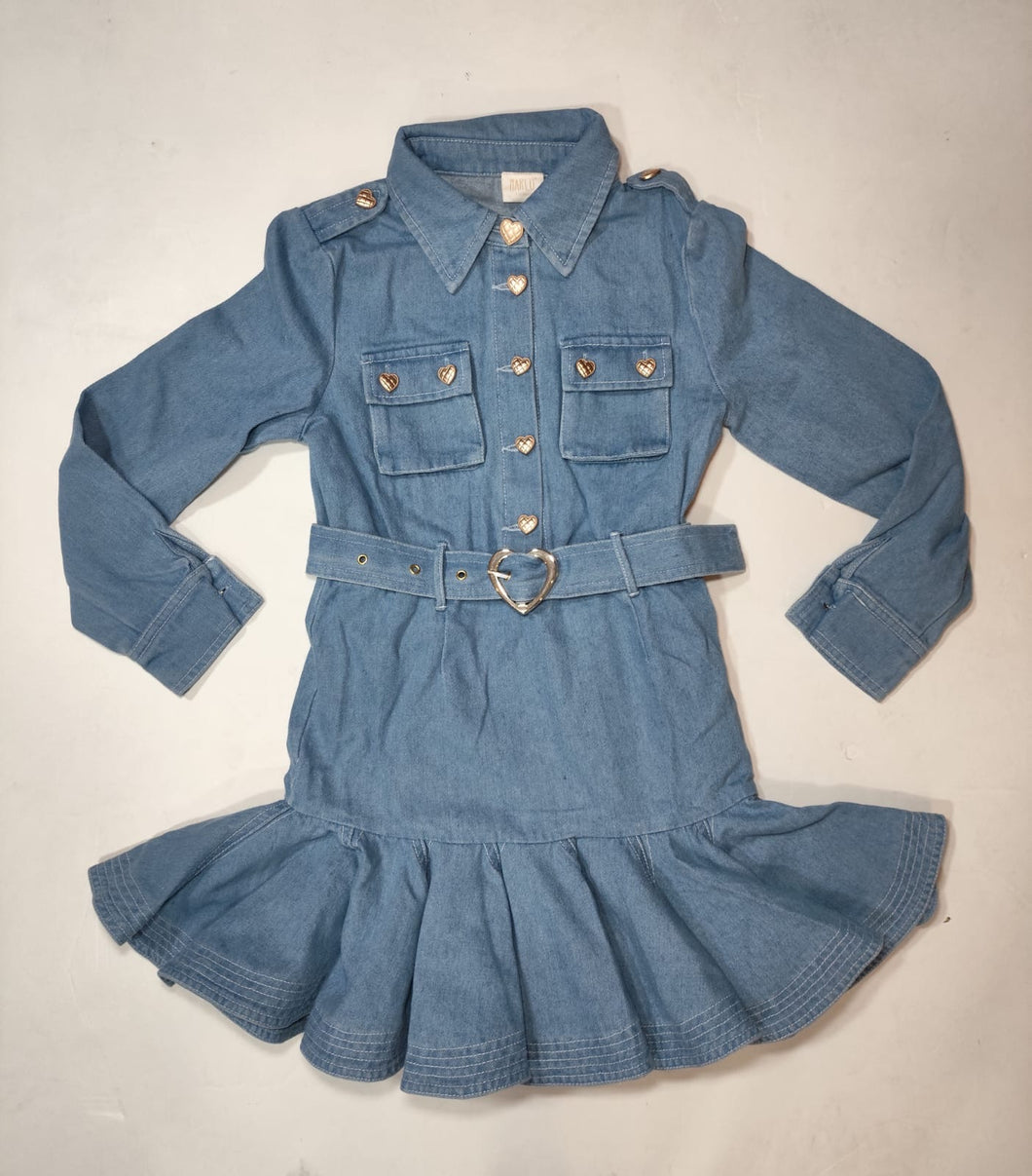 Denim dress