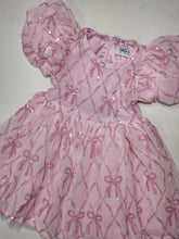 Load image into Gallery viewer, Sparkle bow dress
