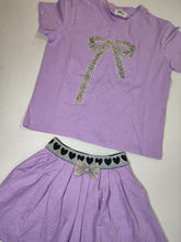 Load image into Gallery viewer, Bow skirt set

