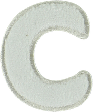 Load image into Gallery viewer, COCONUT TERRY LETTER PATCHES
