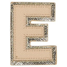 Load image into Gallery viewer, NEUTRAL METALLIC BLOCK LETTER PATCHES
