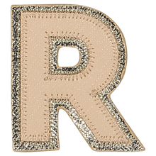 Load image into Gallery viewer, NEUTRAL METALLIC BLOCK LETTER PATCHES
